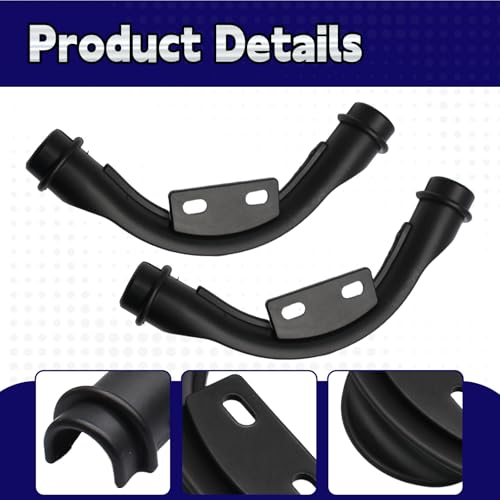 Litoexpe 5 Pack 3/4 Inch 90 Degree Bend Support, Plastic Polymer Clamps Pex Fittings Clamps Pipe Holder, Floor Heating Pipe Bend Clamps for Floor Heating Plumbers - Thumbnail 3