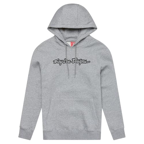 Image of Troy Lee Designs Signature Hoodie L Grey