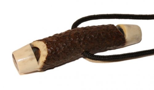 Doppelton Horn Hundepfeife, Hirschhorn