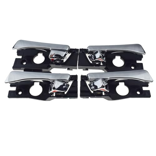 Poignée de porte chromée intérieure pour Hyundai Accent 2012-2017 finition anti-usure