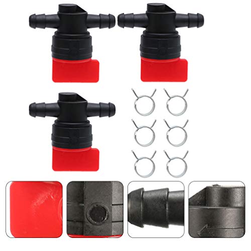 NICEXMAS Válvula de Corte de Combustá­vel de 3 Peças Com Válvula de Corte de Combustá­vel de Gás Em