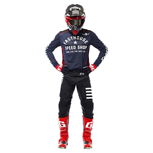 FASTHOUSE Originals Air Cooled Jersey (Navy/Black, Small)