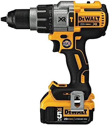 DEWALT 20V MAX XR Darbeli Matkap Seti, Fırçasız, 3 Hızlı, Akülü (DCD996P2)