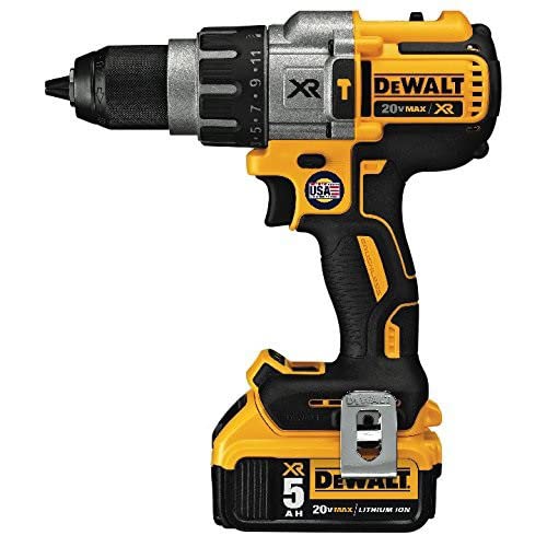 DEWALT 20V MAX XR Hammer Drill Kit, Brushless, 3-Speed, Cordless (DCD996P2) - Image 2