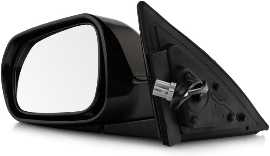 For Honda Accord Door Mirror 1999 2000 2001 2002 Driver Side | Power | Non-Heated | Black | Sedan | Replacement For HO1320125 | 76250-S4K-A41ZB