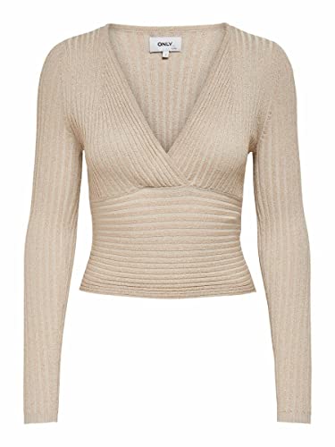 Preisvergleich Produktbild ONLY Female Pullover Cropped V-Ausschnitt