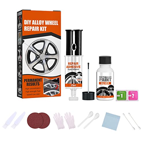 FACULX Universal Alloy Wheel Rim Scratch Repair Kit for Car Scratch Fix Quick