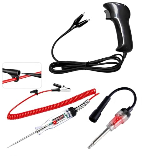 VCC 3-in-1 Heavy Duty Remote Starter Switch & 5-80V Automotive Test Light & Spark Plug Tester, Engine Cranking Switch, Circuit Tester, Ignition Tester for Car Truck Motorcycle Lawn Mower