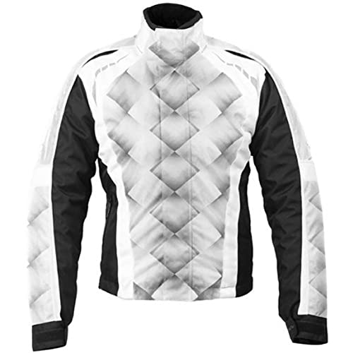cortech Daphne Women's Snowmobile Jackets - Silver/White/X-Small