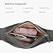 Premium Suede Leather Crossbody Sling Bags, Minimalist Hobo Bag for Women and High Mercerized Chest Bags with Wide Strap (Grey)