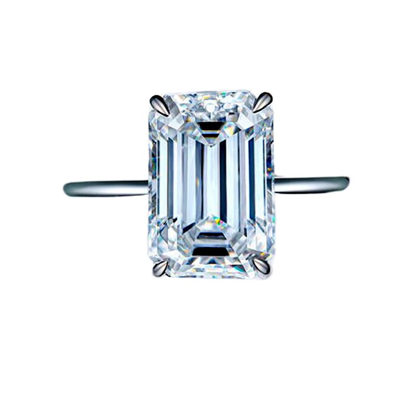 Bague solitaire argent 925 à offrir pour fiançailles et anniversaires