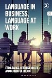 Language in Business, Language at Work (English Edition)