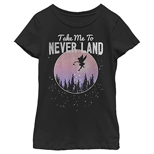 T-shirt Clochette Disney pour filles en coton à manches courtes
