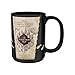 Zak Designs Harry Potter Unique Color Change Ceramic Coffee Mug for Hot Drinks, Collectible Keepsake (15 oz, Marauder's Map)