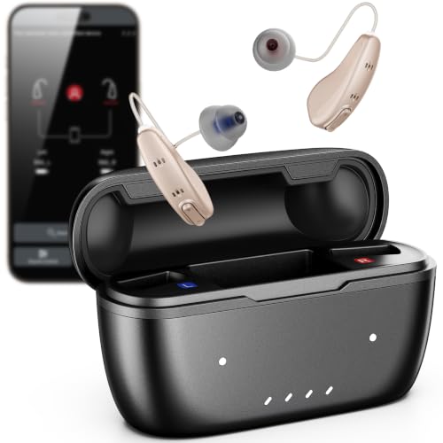 Sirnaigs Rechargeable OTC Bluetooth Hearing Aids