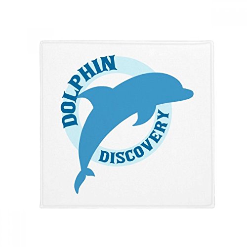 Tapis de sol dauphin bleu océan cadeau déco maison 60x60cm