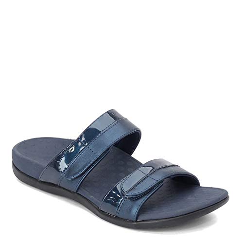 Vionic Women's, Shore Slide Sandal Navy 9 M