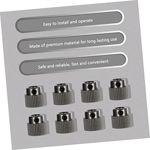 Roues dentées acier inoxydable pour extrudeuse d'imprimante 3D Amosfun x3 - 3