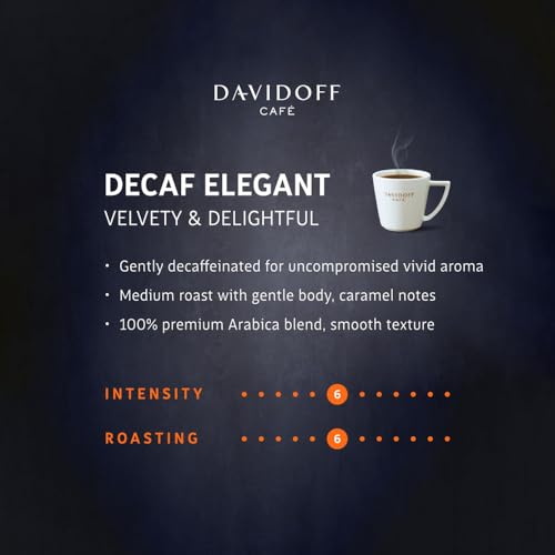 Image of Davidoff Instant Coffee - Premium Gift Pack Tin - Rich Aroma,100g and Decaf Elegant, 100g, Instant Coffee, Granules.