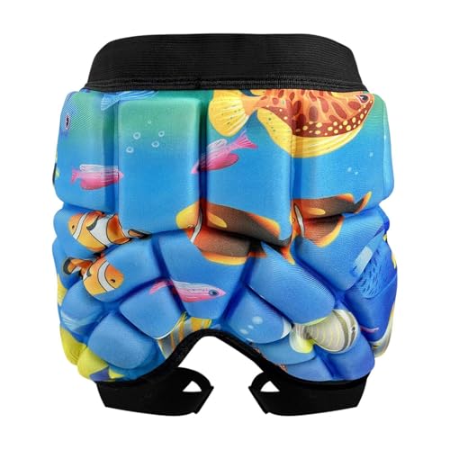 kowaku Hip Protection Pad Hip Protector Portable Thickened Cushion Protective Padded Shorts for Ski Cycling Winter Sports Snowboard, M Teenager