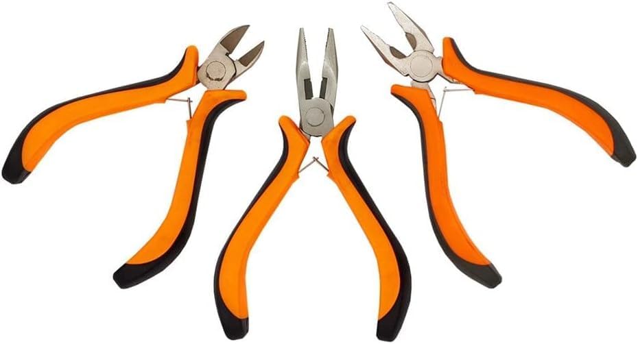 Orret Home Mini Pense+Mini Yan Keski+Mini Kargaburun (12 Cm) 3 Lü Hobi Set Asorti