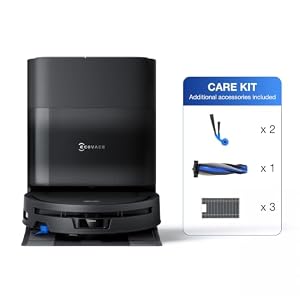 ECOVACS DEEBOT T90 MAX PRO Care Kit Saugroboter mit Wischfunktion 40.000 Pa