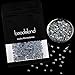 Beadsland Hotfix Rhinestones, 2880pcs Flatback Crystal Rhinestones for Crafts Clothes DIY Decoration, Crystal, SS10, 2.7-2.9mm