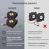 2PCS 24 V Fan Chłodzenia 5020 Podwójna Piłka Główna Chłodzenie Wentylatory 10000 Obr./min Duża prędkość dla Akcesoriów Drukarki 3D SV08