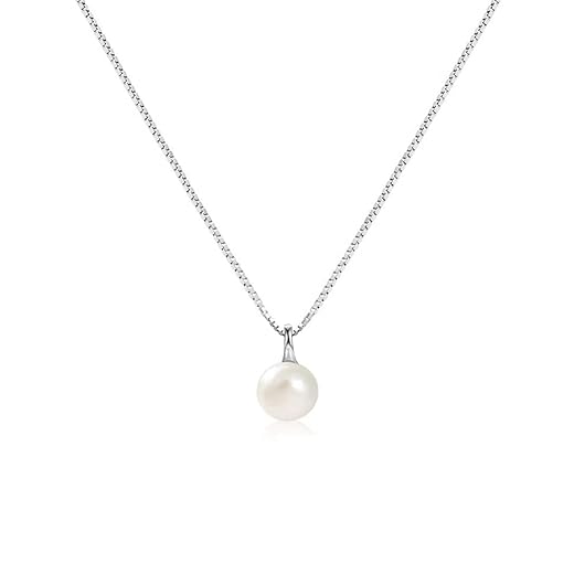 Freshwater 7.5mm Pearl with Extender Chain