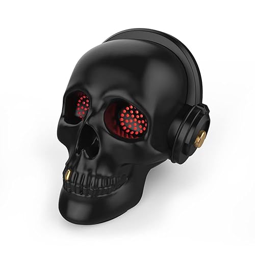 YSEECHENS Novel Skull Bluetooth Speaker