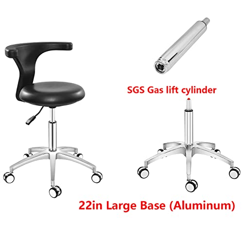 Coczeb Ergonomic Dentist Chair Medical Stool Rolling Chair Swivel Salon Chair Adjustable Hospital,Clinic,Dental Hygienis Tattoo thumb #5