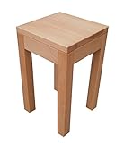 Beistelltisch Buche massiv. Maße: 30x30x50cm hoch. Maßanfertigung ! Auch in Wildeiche,Erle und Kirschbaum zu bekommen !