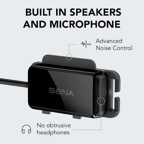 Sena pi, Universal Bluetooth Intercom Headset, Fits Most Cycling and Multi-Sport Helmets