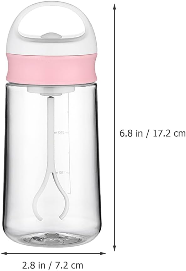 Self-Stirring Coffee Cup Leakproof Shaker Bottle for Protein Shakes Powder Mixing Cup with Lid Portable Electric Mixing Mug for Hot Cocoa Honey Syrup Office Gym Travel
