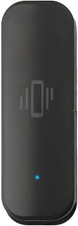 HpLive Sensor de vibración, detector de rotura de cristal, sensor de vibración para Zigbee para alarma Tuya Smart Home, detector de vibración inalámbrico (para Zigbee Black)