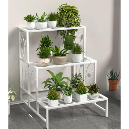 Buyira�v�����^�[�X�^���h�K�[�f�����b�N�t�����[�X�^���h�S�����O���|���b�N���A���X�^���h2�i3�i���^�ԑ�t�����[���b�N�������O�Ή��g���ȒP�K�[�f���p�i���[����I�A���u�� (80cm,3�K,�z���C�g)