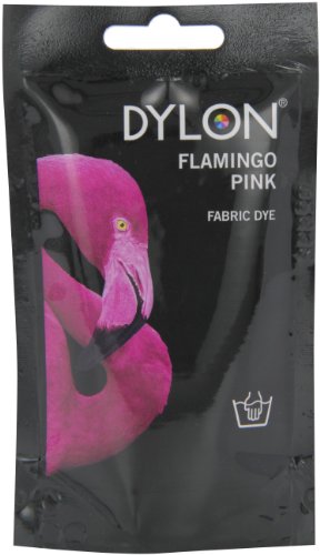 Image of Dylon Flamingo Pink Hand Dye 50 g (Pack of 4)