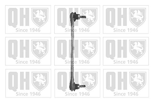 Quinton Hazell Stabiliser Link - QLS3628S - Single Bar Fits Front Axle Left or Right - Original Equipment OEM Quality Direct Fit Replacement - Length: 244mm - Finish: Powder-Coated