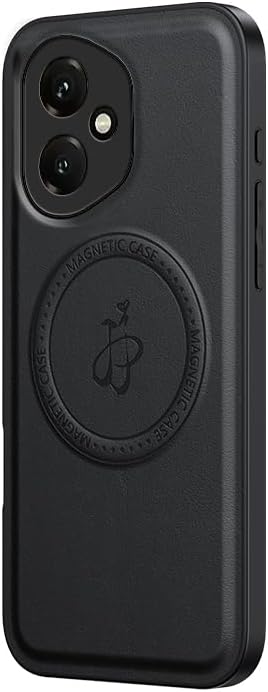 Magnetic for Honor 400 Case Leather, Anti-Scratch, Shockproof, [Support MagSafe] Bump - Slim Fit & Soft Phone Cover Compatible with Honor 400 C