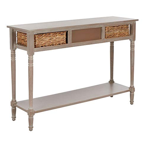 Safavieh Home Collection Christa Vintage White 3-Drawer Storage Console Table #TOP7