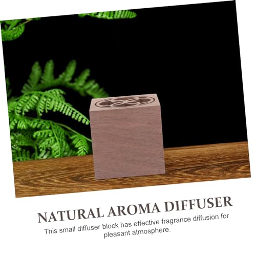 Difusor aromático eléctrico de madera con diseño cuadrado miniatura 4