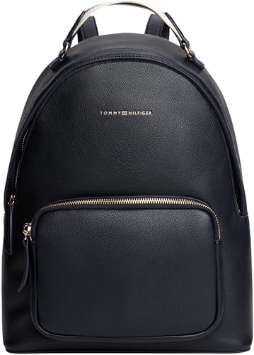 Tommy Hilfiger Damen Rucksack Logotape Mittelgroß, Blau (Space Blue Corp), Einheitsgröße