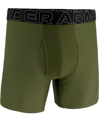 UA Performance Tech Boxerjock, 15,2 cm, Einzelpack, Marine OD Green Solid, Größe XS – Ansicht 3