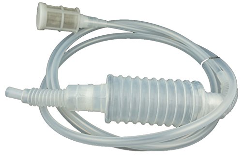Steel Filter Siphon Pump?for Cleaner Aquarium Fish Tank Water / Oil / Brewing Filter Syphon Hose?Beer/Wine Making Homebrew