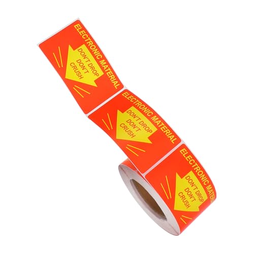 OFFSCH Handle Care Fragile Stickers Roll of Warning Labels Adhesive Packing Tape for Moving