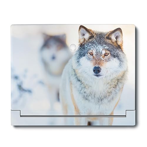 Image of MightySkins Skin Compatible with Alienware X16 R1 (2023) Full Wrap Kit - Alpha Wolf | Protective, Durable, and Unique Vinyl Decal wrap Cover | Easy to Apply & Change Styles | Made in The USA
