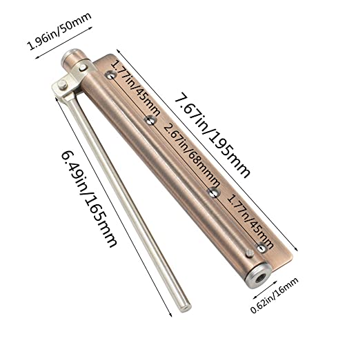 Szhdxsy Door Closer,Spring Door Closer, Stainless Steel Adjustable Automatic Door Closer ，Automatic Closer, For Residential/Commercial Use, Stainless Steel Surface Mounted Door Closer #TOP1