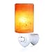 Pursalt Original Himalayan Salt Lamp, Hand Carved Salt Crystal Night Light for Bedroom Bathroom Decoration and Lighting, Cylinder-Shaped