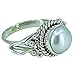 Genuine Fresh Water Pearl 925 Solid Sterling Silver Handmade Ring Size 4-13 US