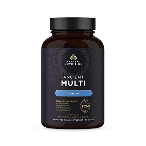 Ancient Nutrition Multi Immune And Vitamin C + Probiotics Bundle #TOP1